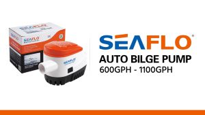 SEAFLO ปั๊มใต้ท้องเรือ ซีรี่ย์ 06 1100GPH 24V