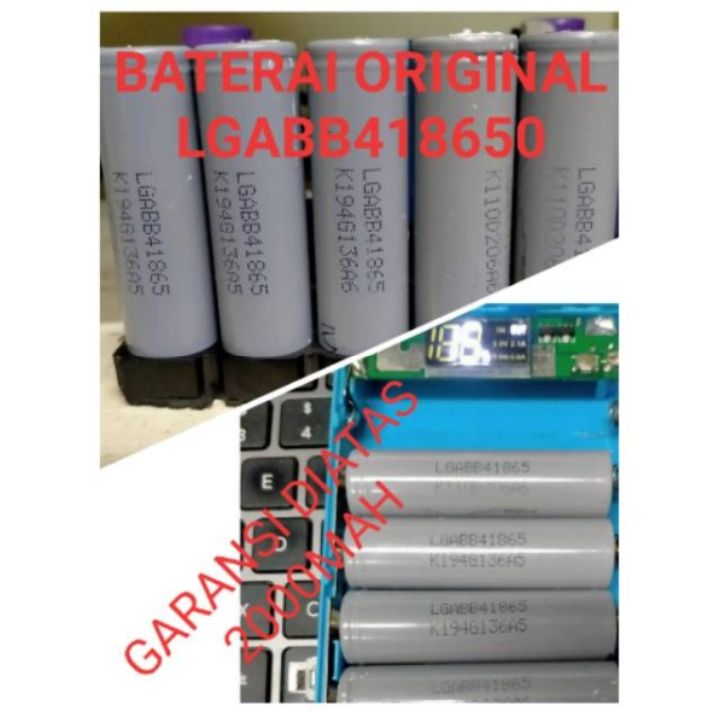baterai LGABB41865 ORIGINAL bekas laptop Baterai Laptop 2501-3000