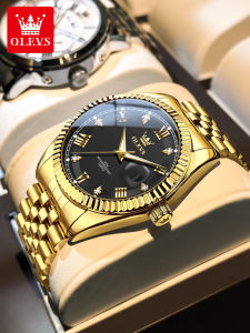 OLEVS | Elegant Mechanical Mens Watch Luminescent Waterproof