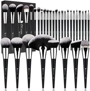 DUcare 32Pcs/Set Makeup Brushes Professional Brushes Makeup Kit Synthetic Hair Foundation Power Eyeshadows Blending Premium Synthetic Kabuki Beauty Tools【Post in 24 Hours&90 days Warranty Services】