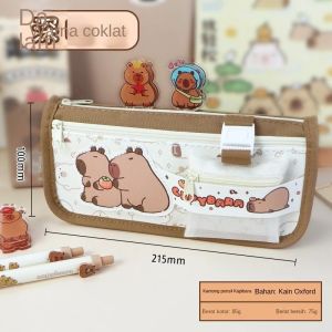 Tempat pensil karakter terbaru pencil case box pensil viral korea organizer box pencil multifungsi
