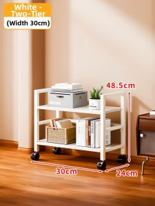 Corner Space Saving Layered Bookshelf