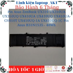 Pin laptop Asus ZenBook UX310 UX310UA UX310UQ UX410UA UX410UQ UX410UA-GV010T UX410UQ-1A UX410UQ-1C Pin Asus B31N1535 - 48Wh