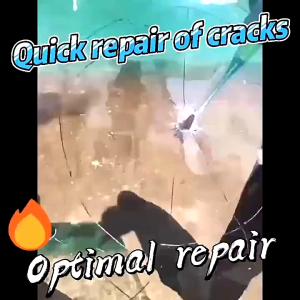 Quazar Lem Kaca Mobil Retak Tanpa Bekas penghilang retak kaca mobil lem kaca pecah tanpa bekas lem kaca aquarium bening super kuat FA