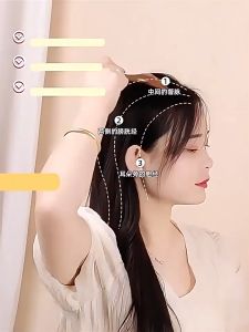 หวีนวด กวางเขากวางฝังเข็มหวี ปลายคู่ฟันกว้าง ช่วยการไหลเวียนโลหิต เครื่องมือนวดตัว G3111