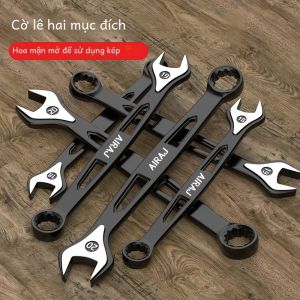 Cờ Lê Bánh Cóc Hai Đầu Cấp Công Nghiệp Thép Carbon Công Cụ Phần Cứng Sửa Chữa Ô Tô Đa Năng 6-32mm