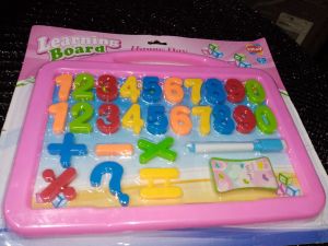 Interactive Magnetic Alphabet and Numbers Learning Board for Kids"