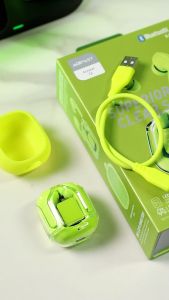 ACEFAST T6 Wireless Bluetooth with ENC Noise Canceling Translucent Charging Case & LED Digital Display Earphones Earbuds