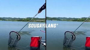 คันเบ็ด คันเบ็ดตกปลา 2.7/3.6/4.5/5.4ม เบดตกปลา คันสปินนิ่ง เบ็ดตกปลา คันเบ็ดตกปลาคาร์บอนไฟเบอร์ดีไซน์ใหม่ คันสปินนิ่ง เบ็ดตกปลา คันสปินเบ็ด