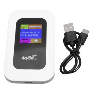 Portable WiFi Router WiFi Mobile Hotspot Device 300Mbps High Speed 4G 5G Pocket Wireless Network WiFi Device for Travel Camping