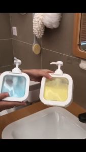 ขวดหัวปั๊ม 300-500ml สบู่เหลวเปล่า ใส่เจลอาบ ทรงสี่เหลี่ยม สําหรับแชมพู โลชั่น อื่นๆ