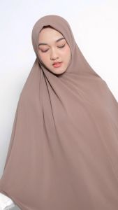 IMAZAN Hijab Dagu Malaysia Jumbo Jersey Jilbab Instan Syari Nadzira Shafa Ayra Series Umroh