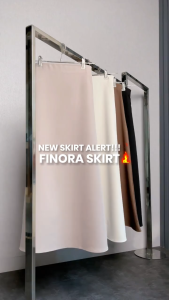 Larisa - Finora Skirt Rok A Line Panjang Wanita Maxi Premium