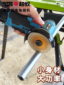 【1S Cutting】MAKITA Original Mini Angle Grinder Lithium Battery 12V/24V 99988W 18500r/min Power Tool Cutting Cordless Portable Polisher Saw Blade Home DIY Brushless Cutter Electric Tools