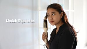 Sunland Bundling Catokan Rambut Curly Otomatis SCR1 & Hair Dryer SH2 Negative Ion Hair Protection