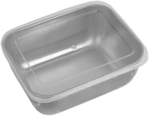 4Pcs Set Stainless Steel Baking Pan with Lid Rectangle Sheet Cake Pans with Covers Bakeware for Cakes Brownies Casseroles