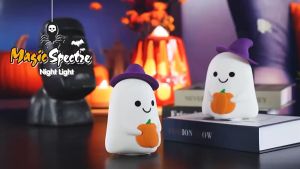 Magic Ghost Spectre Led Night light Bedroom Light Silicone Student Gift Birthday Present For Him For Her 魔法鬼怪幽灵硅胶灯拍拍款小夜灯