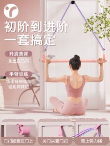 Womens Resistance Band Fitness Elastic Rope Back Exercise Home Gym Door Hanging Recovery Yoga Pulling Rope Exercise Band