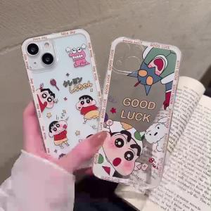 Ốp điện thoại cho OPPO reno16 F 5g reno16pro dễ thương phổ biến phim hoạt hình Shinchan mô hình quái vật Ốp nhựa mềm trong suốt cho Oppo reno16f vỏ điện thoại