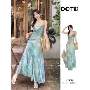 Váy Dài Mùa Hè Kiểu Công Chúa Cá Mập Kiểu Pháp Váy Dài Đi Biển Váy Dài Chữ A Váy Ngắn Tay Váy Dài Cổ Chữ V Váy Dài Cổ Chữ V