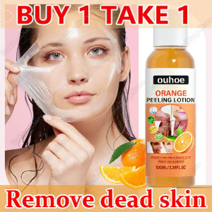 【BUY 1 TAKE 1】Orange Peeling Lotion Skin Whitening And Lightening Melanin Exfoliating Body Lotion Brightening Exfoliating Skin Purifying Essence Moisturizing Lotion 100ml
