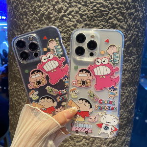 Ốp điện thoại Galaxy A56 A36 A26 S24 FE A16 5G A06 mới 2024 đáng yêu phim hoạt hình Crayon Shin-chan mô hình silicon mềm trong suốt trường hợp Samsung s24fe chống rơi vỏ điện thoại chống sốc