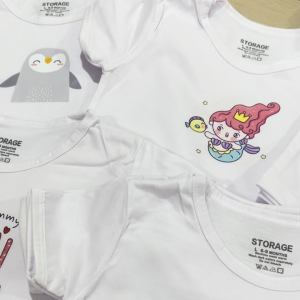 AJI 3 pcs Cotton T-shirt Top for Babies 1-12 months "#13 Vroom" Set