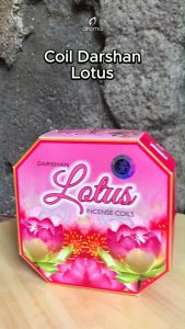 Dupa India Coil - Lotus