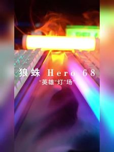 AULA | AULA HERO 68HE Magnetic Switch Keyboard RGB Gaming Mechanical Keyboard Rapid Trigger 8K Return Wired Esports Custom Keyboard