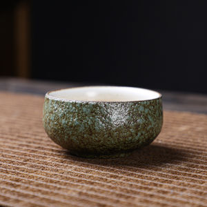 Retro Yaki Ceramic Small Teacup