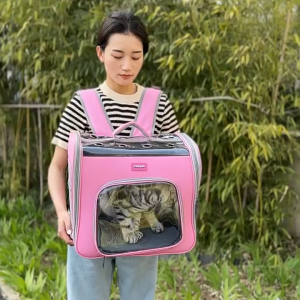 Balo mặt lưới thoáng khí dành cho chó mèo - T3 PETS SHOP