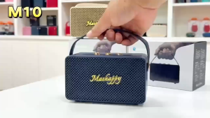 MJY【ลำโพงบลูทูธใหม่ล่าสุด】Bluetooth Speaker เบสหนักสุด พกพาสะดวก-กันน้ำได้ ใช้ได้ทั้งในร่ม-กลางแจ้ง แบตฯ ใช้งานนาน ลำโพงบลูทูธพกพา