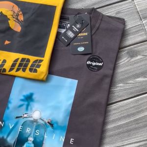 Kaos Distro Crewneck Premium Full Katun Combed 24s (Tebal)