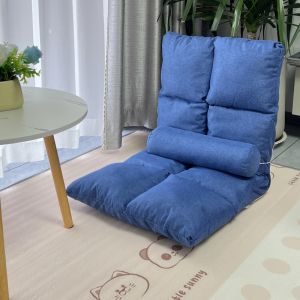 Foldable Blue Whale Furniture Bedside Chair Lazy Sofa Tatami Bedroom Balcony Single Person Small Sofa Recliner Modern Simple Style