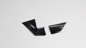 For BMW 3 Series G20 LCI 320i M2 G87 2023 2024 LHD Carbon Car Center Dashboard Driver Screen Lower Cover Trim Car Accessories