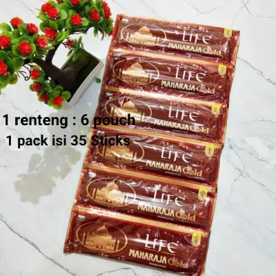 Dupa Hio Maharaja Gold By Darshan India Per Renteng 6 Pouch