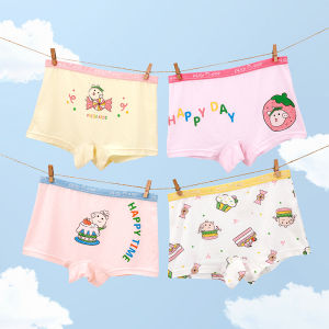 Quần lót MiiOW cho bé gái vải cotton 100% kháng khuẩn thoáng khí