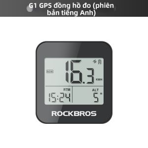 RockBros | Đồng Hồ Đo Tốc Độ GPS Chống Nước Màn Hình Lớn