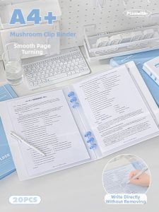Planwith | Student Use File Folder Loose Leaf Transparent