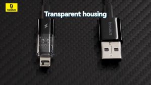 Cáp sạc nhanh và truyền dữ liệu USB to Lightning 2.4A Baseus Gem Charging Cable - Hàng chính hãng