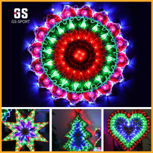 LED Christmas support Christmas lights outdoor decoration Lantern Lights flash