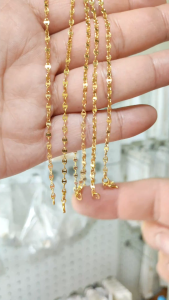 Lắc chân mắt xích titan khóa tròn dây đơn không vướng chân sáng đẹp không đen gỉ không gây dị ứng