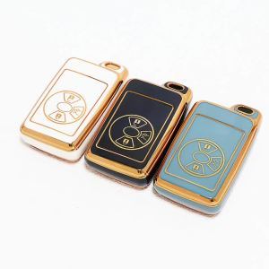 3 Buttons Smart Remote Key Shell Fob Protector for Toyota Camry Avalon Avalon Corolla Yaris Car Key Case Cover Accessories