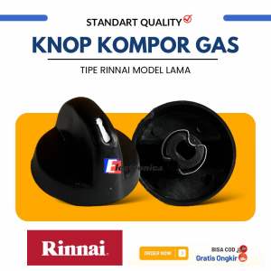 Cetekan Kompor Gas Rinnai Lama / Tombol Putaran Gas Rinnai Lama / Knop Rinnai Lama