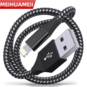 2PCS 1PC USB A To Lightning MFi Certified For iPhone 14 13 12 11 X Fast Charging Cable Charger Data Wire Cord USB Charger