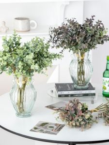 High-End Simulated Green Plant Eucalyptus Decoration Luxury Indoor Landscape Plant Scenery Decoration Ornaments Home Decor