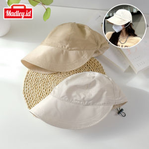 MAdley Topi Visor Casual Pelindung Sinar Outdoor Panas Matahari Fashion Pria Wanita Gaya Korea HAT12
