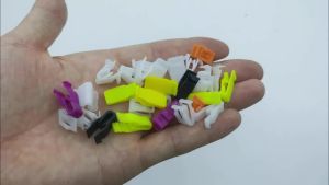 Universal Auto Plastic Fastener Clip For All Cars Dashboard DVD CD Console Panel Trim Metal Rivet