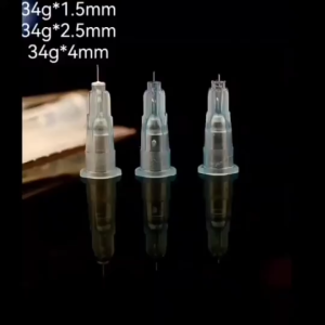 Disposable needle 30g13mm31G32G34G small needle 4/25mm25g27g flushing acne picking needle