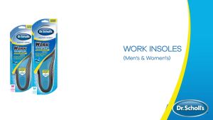 Dr. Scholls WORK Women 6-10 Massaging Gel Advanced Insoles for Hard Surfaces All-Day Shock Absorption and Cushioning (Packaging May Vary)